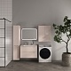Style Line Тумба с раковиной Марелла 80 Люкс Plus антискрейтч подвесная карамель матовая – фотография-23